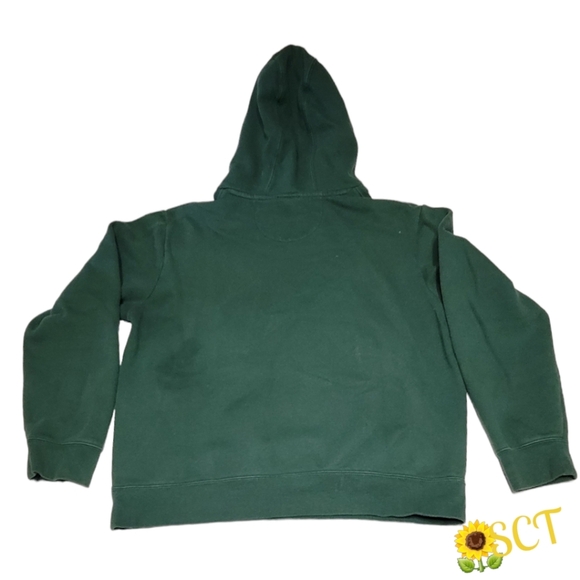 🏈MAJESTIC "Green Bay" - Medium Green Hoodie - Picture 3 of 6